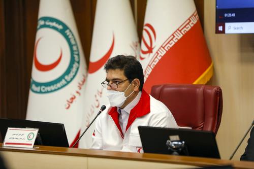 رونمایی از سامانه جامع آموزش همگانی و 15 عنوان كتاب در هلال احمر
