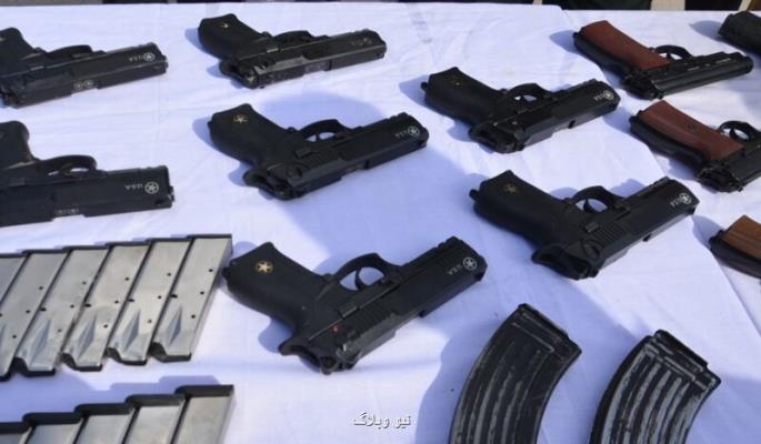 31 قبضه اسلحه در قصرشیرین كشف شد