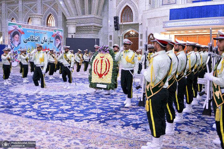 تجدید میثاق تعدادی از فرماندهان با آرمان های امام راحل و رهبری