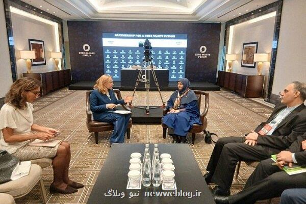 دیدار دبیر اجرایی کمیسیون اقتصادی سازمان ملل با رئیس سازمان محیط زیست