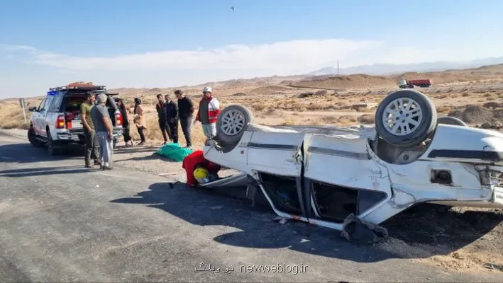 واژگونی خودرو در جاده آرادان - سرخه 2 مصدوم بر جای گذاشت
