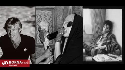 از لیدی گاگا تا رابرت ردفورد تصاویر نایاب ستارگان به مزایده رسید