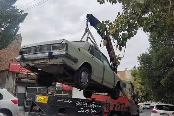 جمع آوری 2622 خودروی فرسوده و اعمال قانون 614 هزار خودروی دودزا