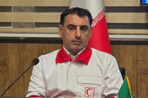 آماده باش تیم عملیاتی هلال احمر درپی ورود سامانه بارشی جدید به کشور