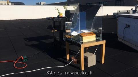 استفاده از نور خورشید برای تولید بخار فوق داغ