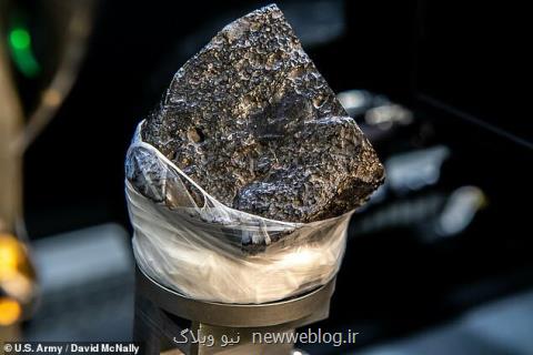 بررسی شهاب سنگ ۲ میلیارد ساله مریخی