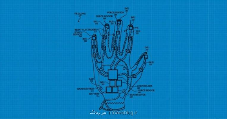 اختراع جدید اپل یك دستكش حقیقت مجازی است